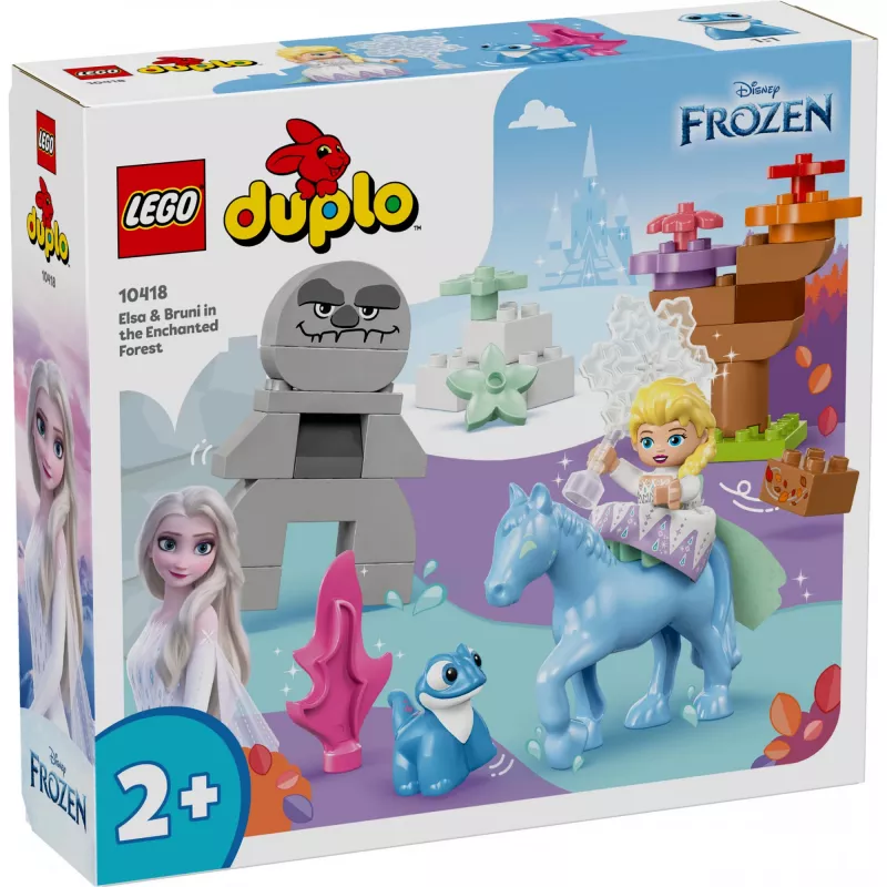 Zestaw LEGO DUPLO 10418 — Disney Elsa i Bruni w Zaczarowanym Lesie, 31 elementów, 2+ lat