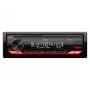Radio samochodowe JVC KDX-282BT pojedyncze DIN z Bluetooth 4.2, USB, CD, AUX, 8-pasmowym korektorem, 50 W/kanał