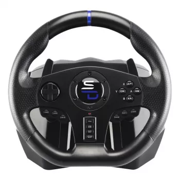 Kierownica + Pedały Subsonic SV750 Czarna Obrót 270° USB