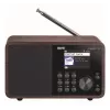 Przenośne radio DAB+ Imperial DABMAN i170 — tuner FM/DAB+, 10 W RMS, wyświetlacz 2,4 cala, 3,5 mm, USB-A, czarne/drewniane