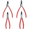 Zestaw szczypiec do pierścieni osadczych Knipex 4 szt. w pokrowcu zwijanym 19-60mm