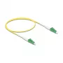 DeLOCK InfiniBand/kabel światłowodowy 0,5 m LC LC/APC żółty 83219