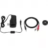 Audio Technica Unisex AT-LP60XUSB Pełnoautomatyczny gramofon z napędem paskowym, analogowy i USB, czarny