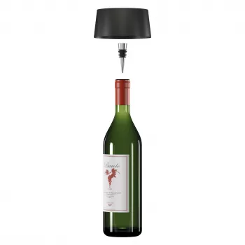 Lampa stołowa LED RealPower TableLight 300 4W czarna solarna