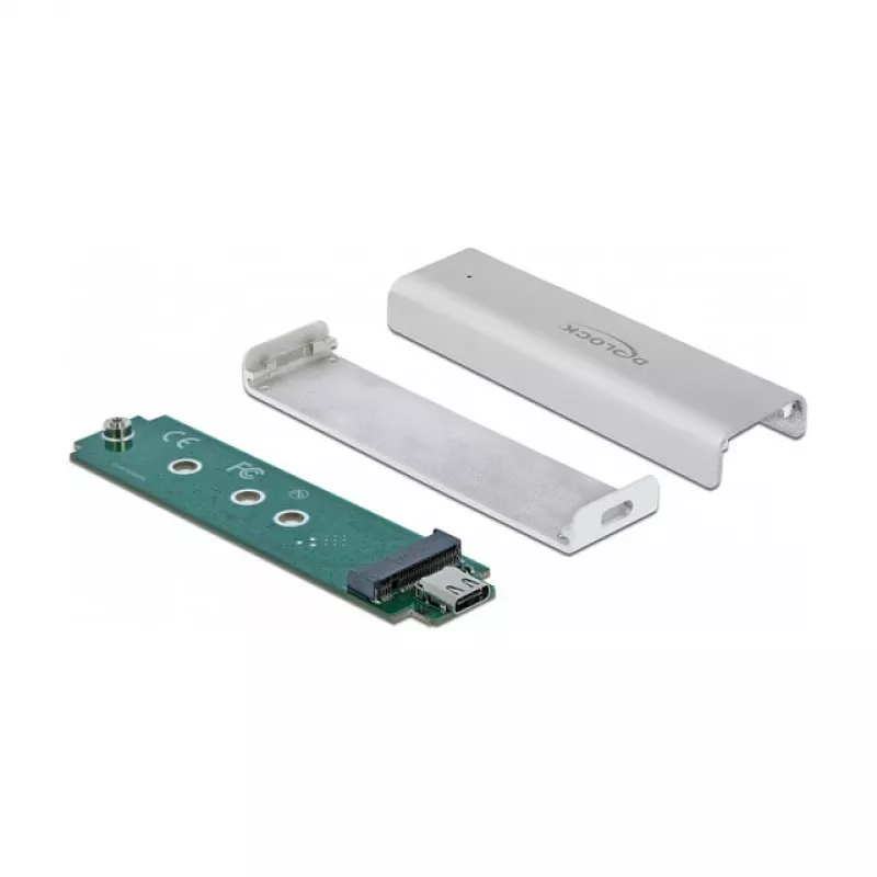 Obudowa SSD DeLOCK 42634 srebrny M.2