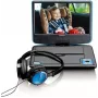 Lenco DVP-910 - Odtwarzacz DVD - Przenośny - Wyświetlacz: 22,9 cm (9 inch) - Niebieski (DVP910BLAU)