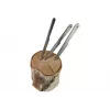 Zestaw noży do rzucania KAL22 KAL22-SR — 3 noże ze stali nierdzewnej, ostrze 165 mm, grubość 6 mm, długość całkowita 275 mm, waga 240 g