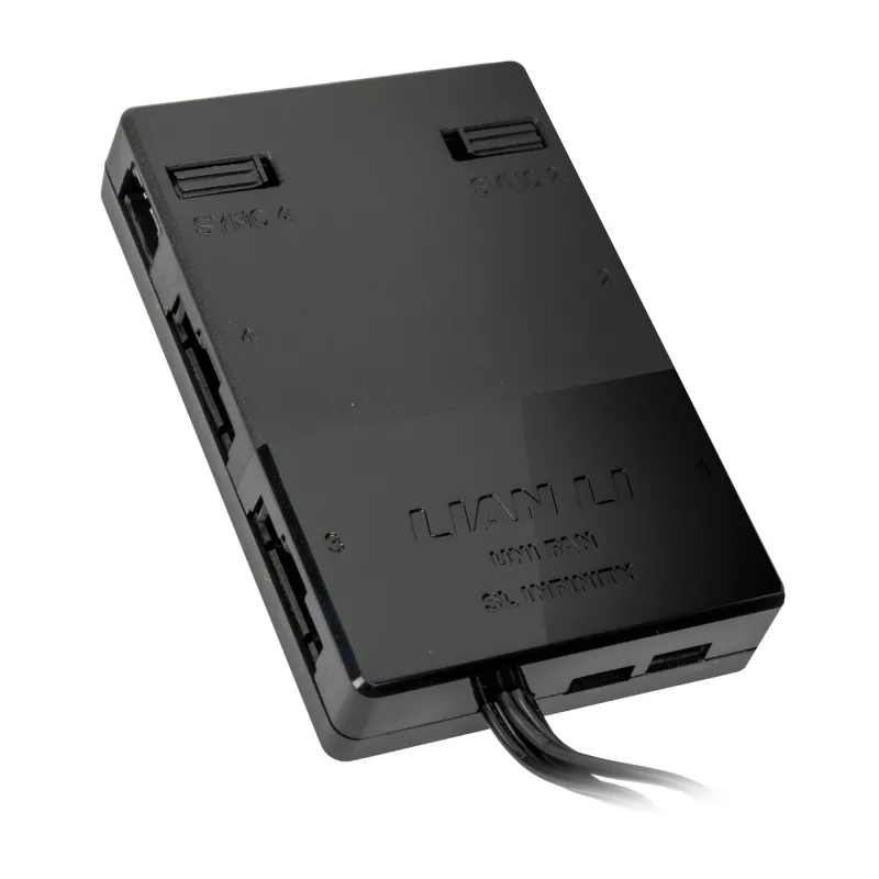 Kontroler Lian Li UNI HUB SL-INF L-Connect 3 czarny (model 12SLIN-CONT3B) do serii UNI Fan SL