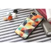 Etui ochronne iKins na Apple iPhone 8/7 — wzór mozaiki, czarny