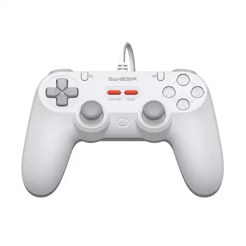 GameSir T3 Lite WT biały — przewodowy kontroler do gier dla PC