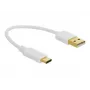 Kabel do ładowania USB DeLOCK Type-A na USB Type-C 15 cm