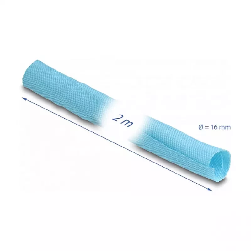 Osłona na kable DeLOCK 20877 niebieska 1,7 cm poliester 2000 mm