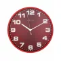 Zegar ścienny NeXtime Dash Red 3053ro, Ø35 cm, czerwony/srebrny