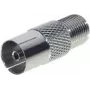 Adapter ShiverPeaks IEC na gniazdo F 85324-EC do podłączania sprzętu IEC do gniazd koncentrycznych typu F