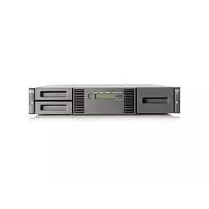 Hewlett Packard Enterprise HPE StorageWorks MSL2024 - Biblioteka taśmowa - LTO Ultrium - maksymalna liczba napędów: 2 - Szafa - do montażu w szafie rack - 2U - czytnik kodów kreskowych - dla ProLiant DL120
