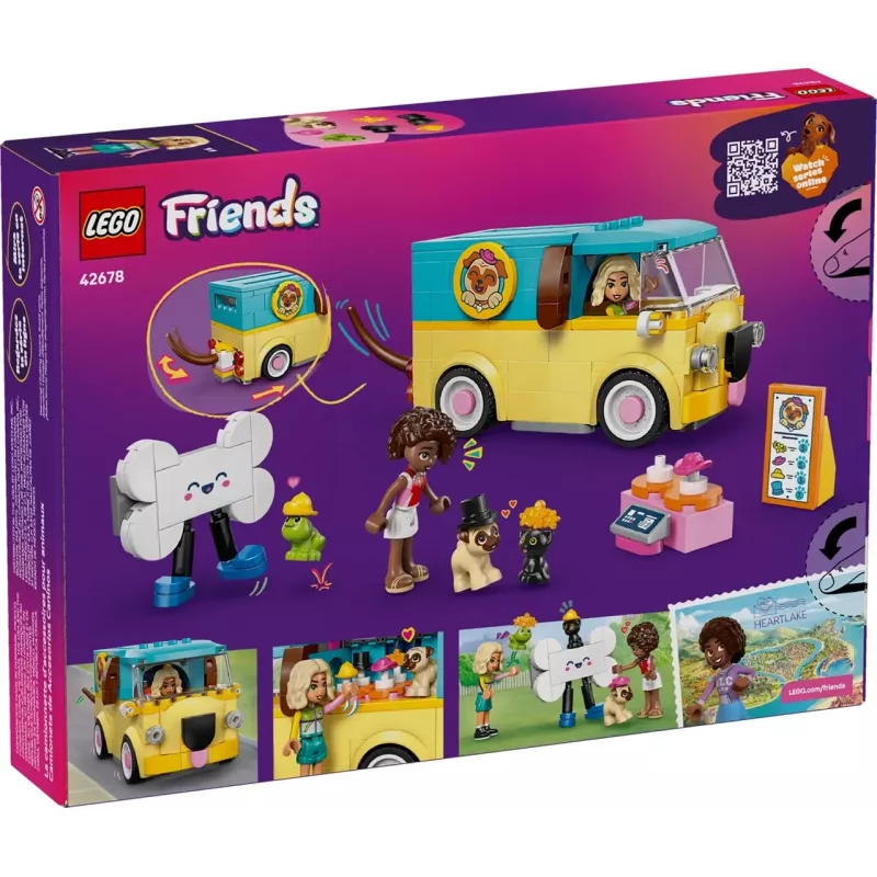 LEGO FRIENDS 42678 Van z akcesoriami dla zwierząt