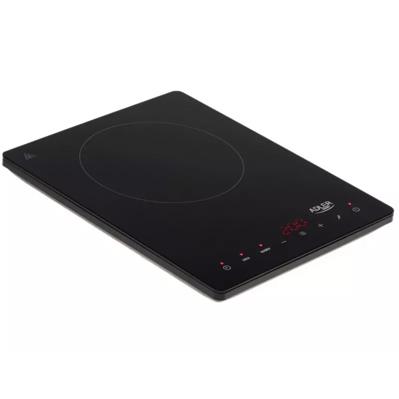 Adler AD 6513 płyta grzewcza Czarny Blat 29 cm Strefa płyta indukcyjna 1 strefa(y)