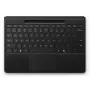 Pokrowiec klawiatury Microsoft Surface Pro Flex — układ niemiecki, Bluetooth, wbudowana bateria, czarny, kompatybilny z Surface Pro 11/10/9/8