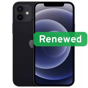 Apple Renew Grade C | iPhone 12 | Czarny | 6,1 cala | Super Retina XDR | A14 Bionic | 4 GB | 64 GB | iOS