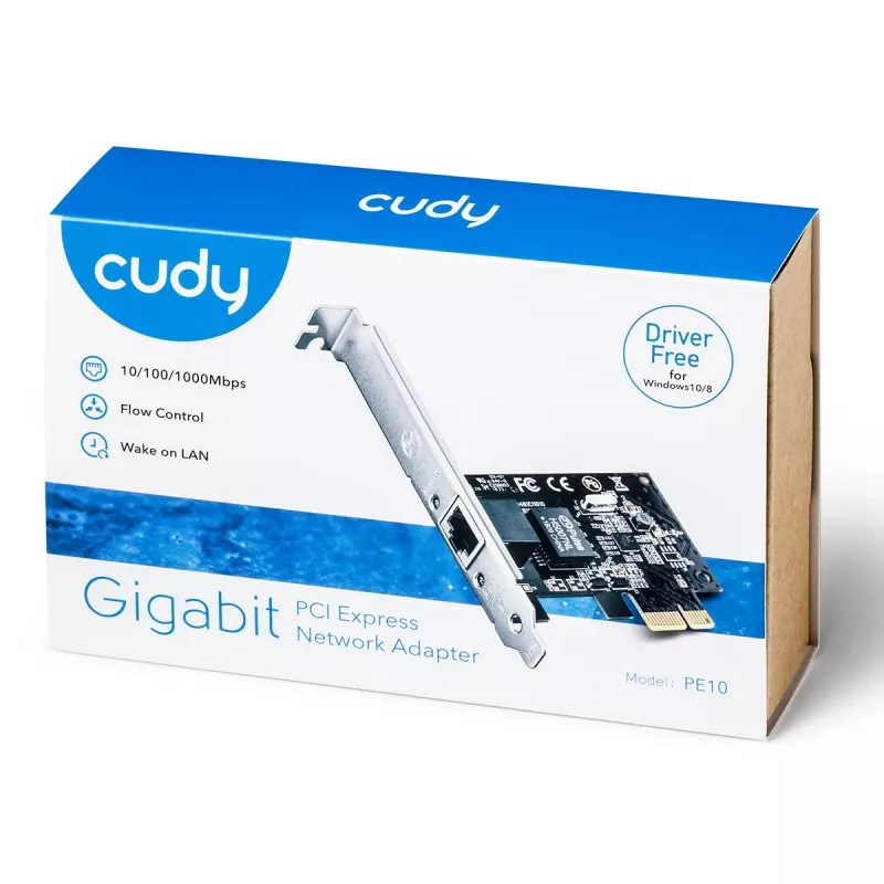 Cudy PE10 karta sieciowa wewnętrzna Ethernet 1000 Mbit/s