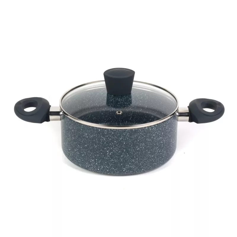 Zestaw patelni Russell Hobbs RH02818EU7, 5-częściowy zestaw kamionkowych naczyń kuchennych
