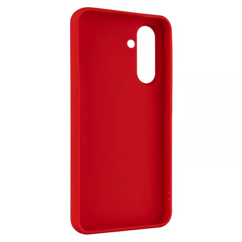 Pokrywa tylna FIXED do Samsung Galaxy A56 5G — gumowa, czerwona