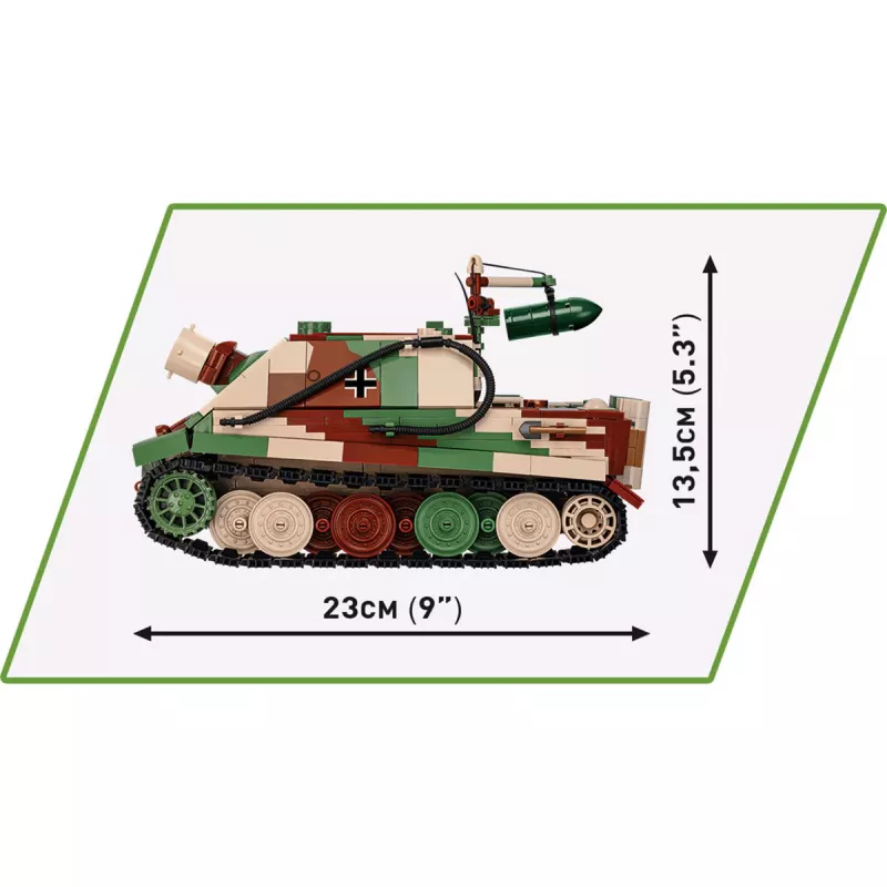Zestaw konstrukcyjny Cobi 38 cm Sturmmörser Sturmtiger 1100 elementów