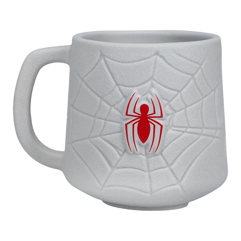 Kubek Paladone Spiderman ukształtowany, szary, 0,45 l, 1 szt., 127,6×97,4×100,5 mm