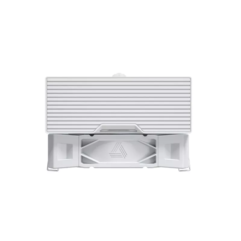 Chłodzenie powietrzne CPU Montech NX400, wentylatory 120 mm, białe, wymiary 156×74×120 mm, TDP 270 W
