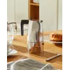Alessi MT18/3 Ekspres do kawy Ossidiana, stal nierdzewna, aluminium, 3,5 x 18,5 x 40,5 cm