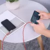 Kabel USB do Lightning Aukey CB-AL01 Czerwony — Plecionka Nylonowa, Złącze Lightning do Urządzeń Apple