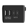 Adapter podróżny BlitzWolf BW-TA1 4 w 1 z 2 portami USB PD 20 W
