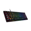 Razer Huntsman Mini 60% Klawiatura gamingowa z przełącznikami optomechanicznymi Purple Switch, podświetleniem RGB LED, układ NORD, przewodowa