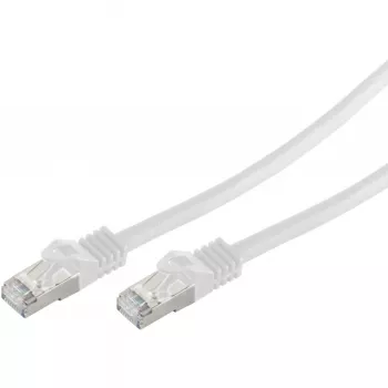 It-budget 75511-0.5W Ethernet Patch kabel Biały