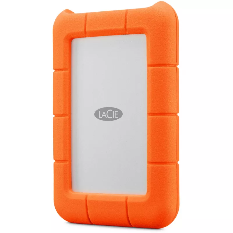 Rugged Mini 5 TB, Externe Festplatte (silber/orange, Micro-USB-B 3.2 Gen 1 (5 Gbit/s))