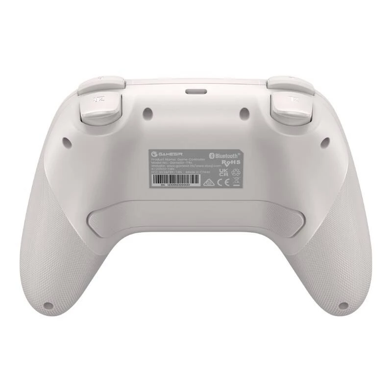 Bezprzewodowy kontroler GameSir T4n biały — Bluetooth, symetryczna konstrukcja
