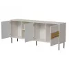 Cama INSERTO 3D1W komoda 190x40x80 kaszmir + LED