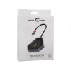 USB-C hub SBOX HEXAGON 6-w-1 z HDMI i Ethernet, Type-C biały