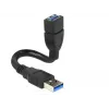 Kabel USB DeLOCK 0.15m 2xUSB3.0-A