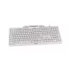 Klawiatura CHERRY KC 1000 SC przewodowa klawiatura z czytnikiem kart inteligentnych jasnoszara USB QWERTY UK