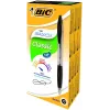 BIC Długopisy kulkowe ATLANTIS REFRSH 1.0 mm czarny, Opakowanie 12 szt. 136717