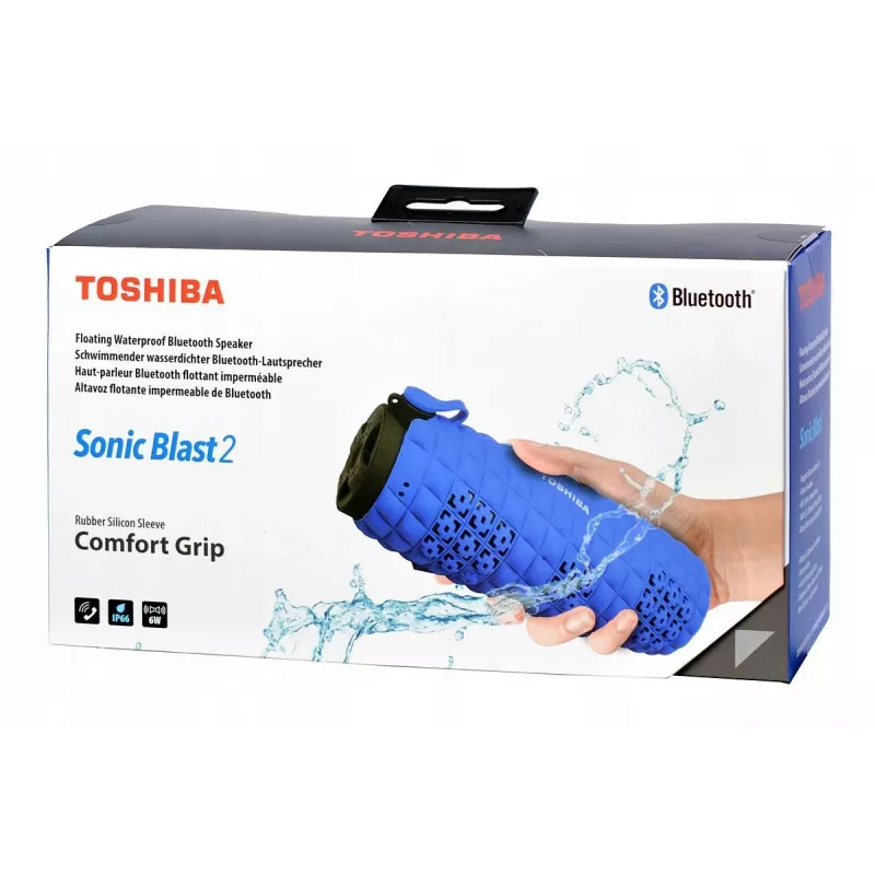 Głośnik przenośny Toshiba Sonic Blast 2 TY-WSP80 niebieski