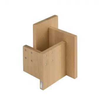 ARTELEGNO COMBI Magnetyczny stojak na noże z pojemnikiem