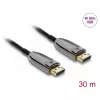 aktywny kabel optyczny DisplayPort 2.1 DELOCK 8K 60Hz 40Gbps 30 m