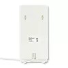 Antena dookólna QOLTEC 57013, 0,6–2,7 GHz, 30 dBi, polaryzacja pionowa, 50 Ω, biała obudowa ABS