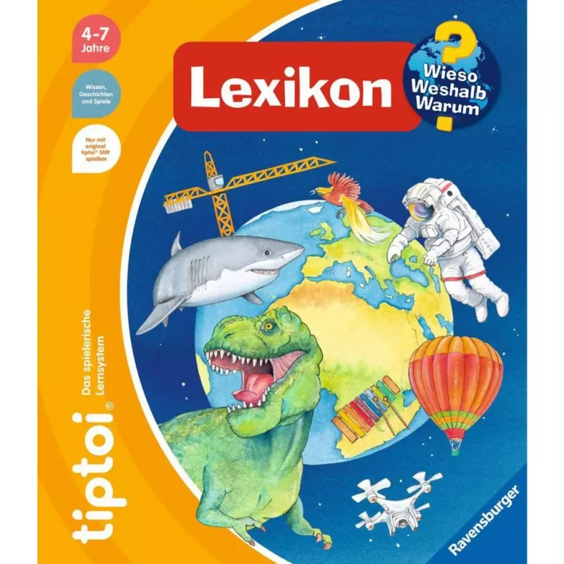 tiptoi Dlaczego? Jak? Po co? Leksykon, Książka edukacyjna