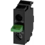 Siemens 3SU14002AA101BA0 - Śruba - Czarny - IP40 IP20 EAC UL cUL - AC - DC - 5 - 500 V - 50 / 60 Hz