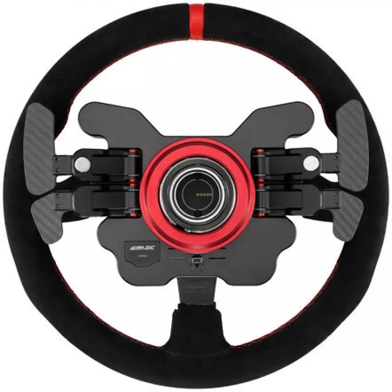 Simagic Steering Wheel GT1-SR Alcantara — obręcz kierownicy wyścigowej GT1-SR(ALCANTARA), pokrycie Alcantara