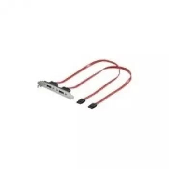 Wentronic goobay - Osłona SATA, wewnętrzna/zewnętrzna - Serial ATA 150/300 - SATA (W) na eSATA (M) - 50 cm (93046)