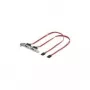 Wentronic goobay - Osłona SATA, wewnętrzna/zewnętrzna - Serial ATA 150/300 - SATA (W) na eSATA (M) - 50 cm (93046)
